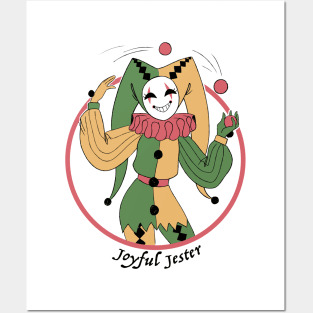 Joyful Jester Posters and Art